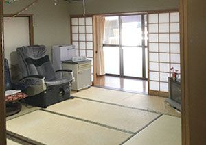 和室のリビングスペース