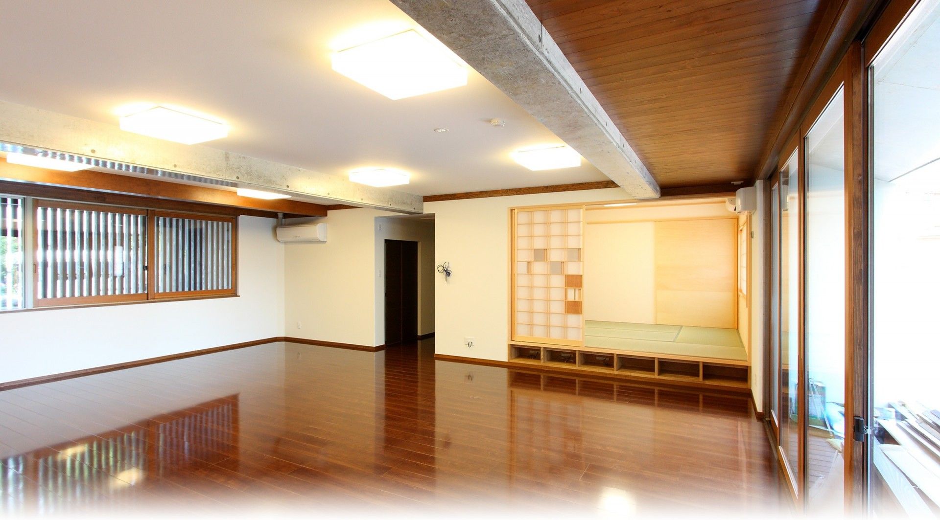 和室のある広い部屋