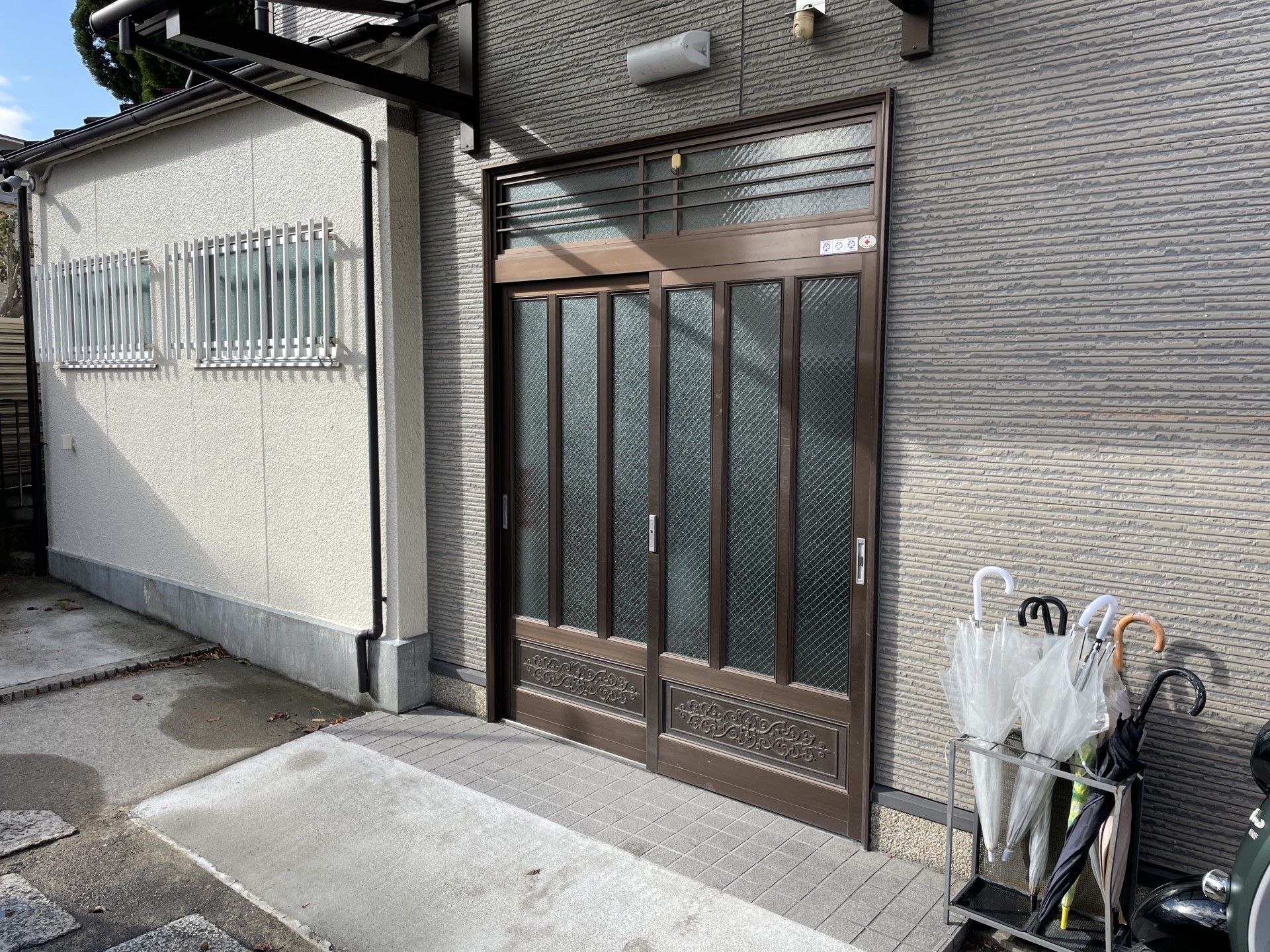 清潔なエントランス