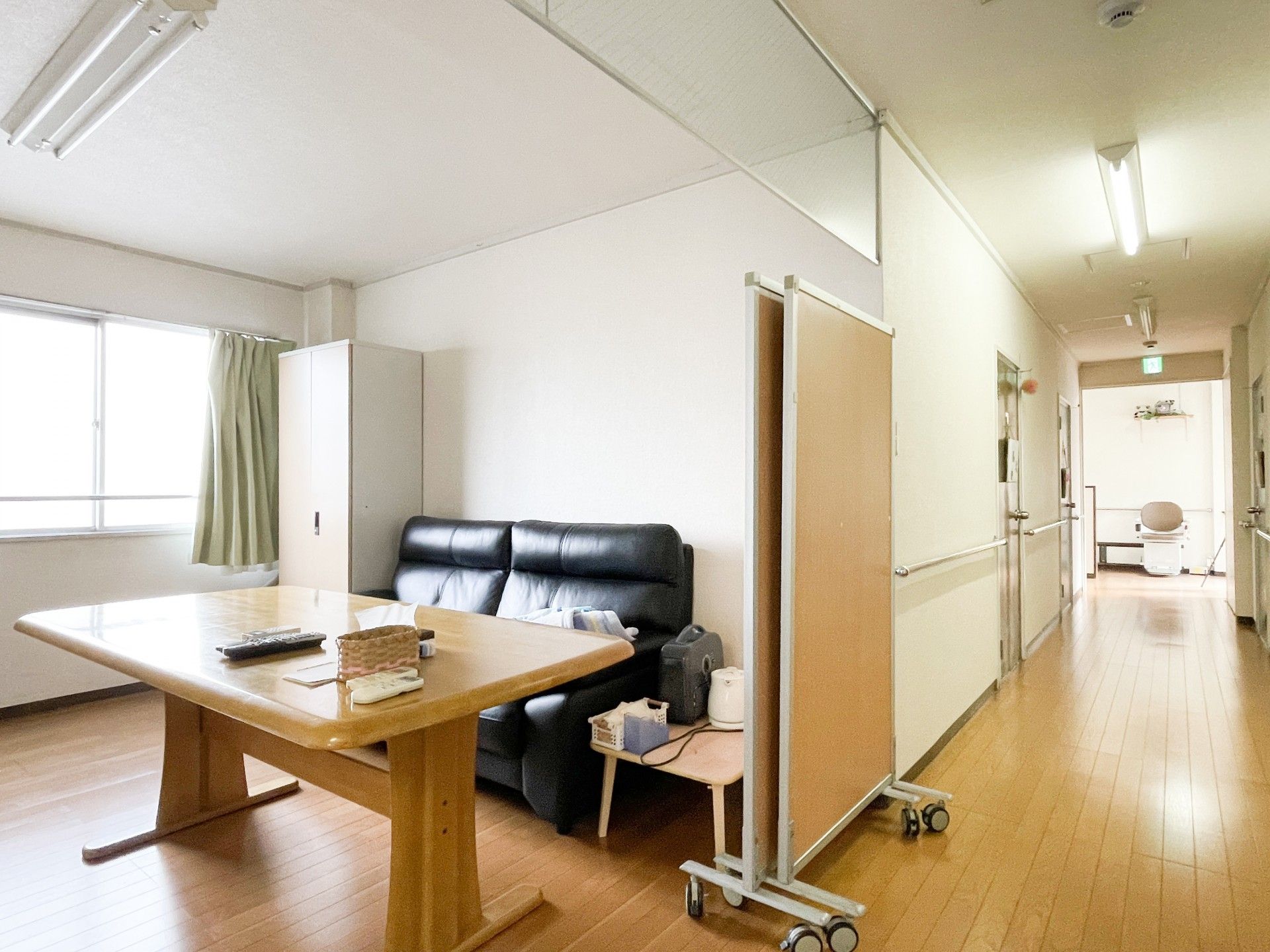 居心地良い居室の一角