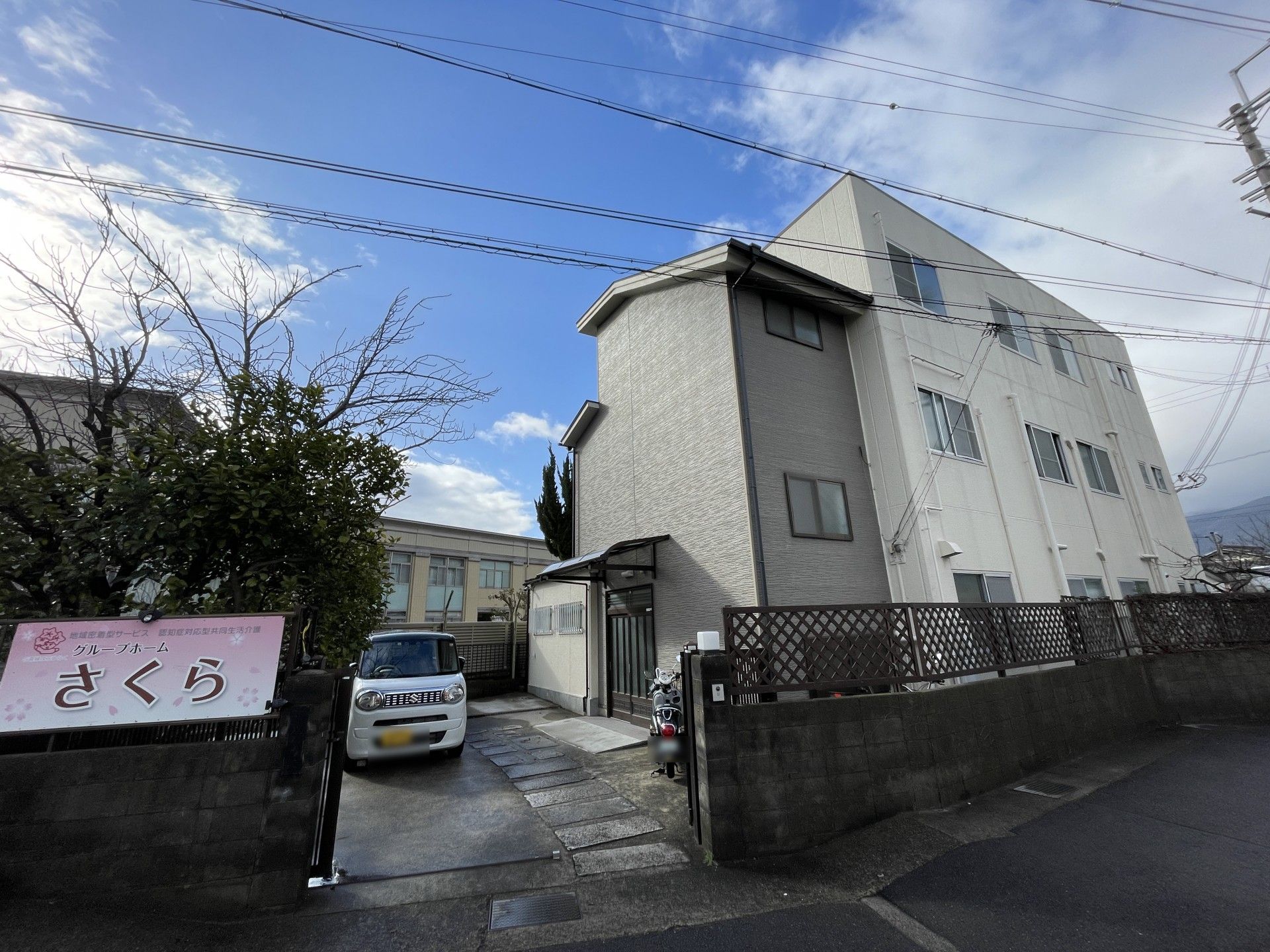 清潔感ある外観の居室