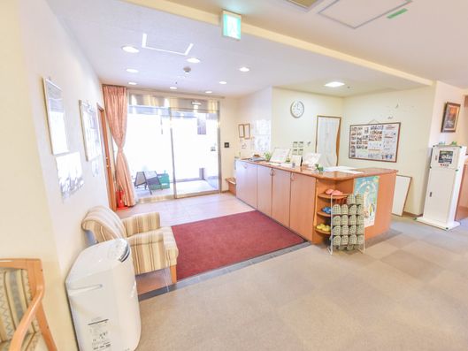 段差のないエントランス