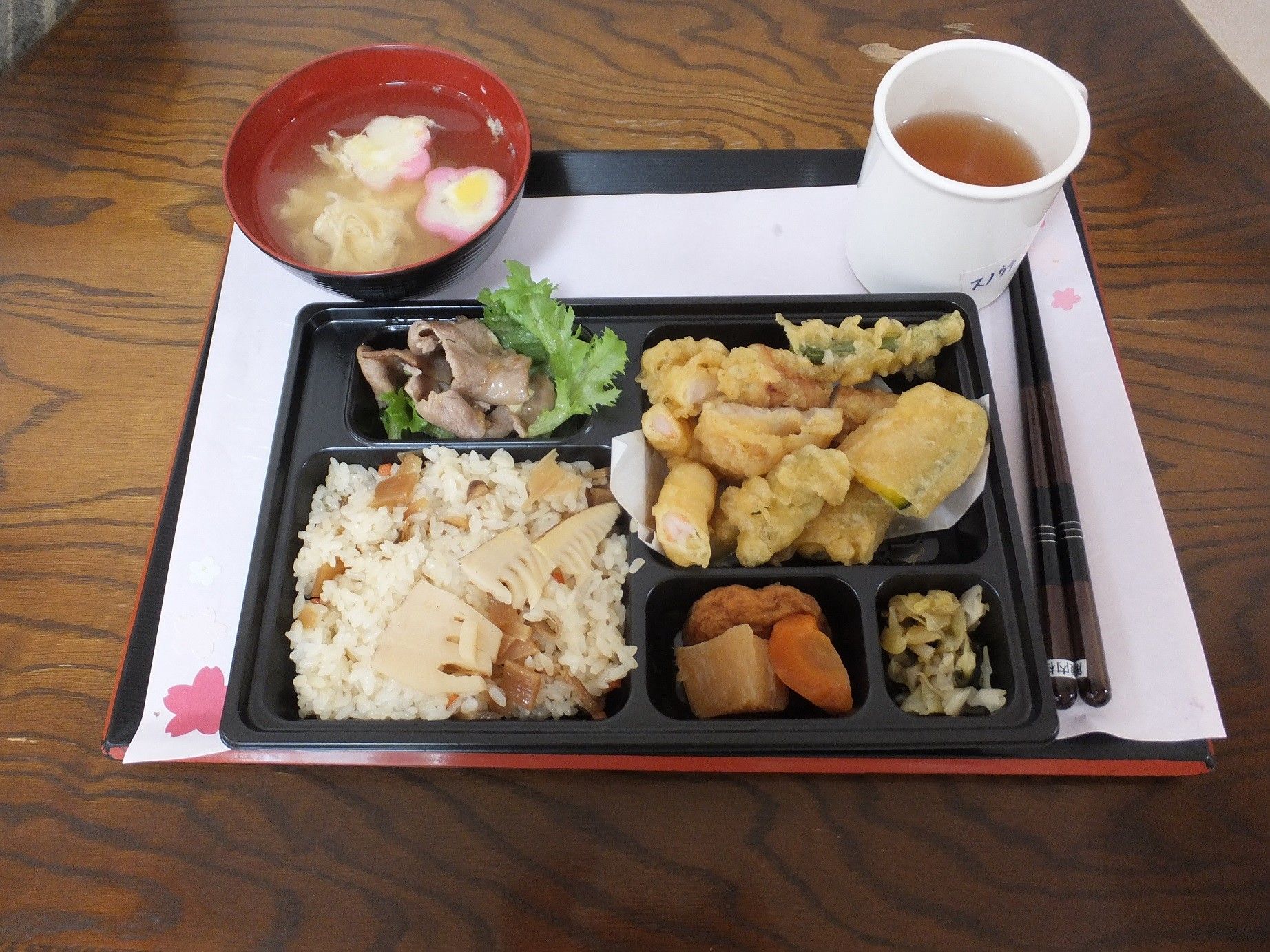 栄養満点の食事サービス