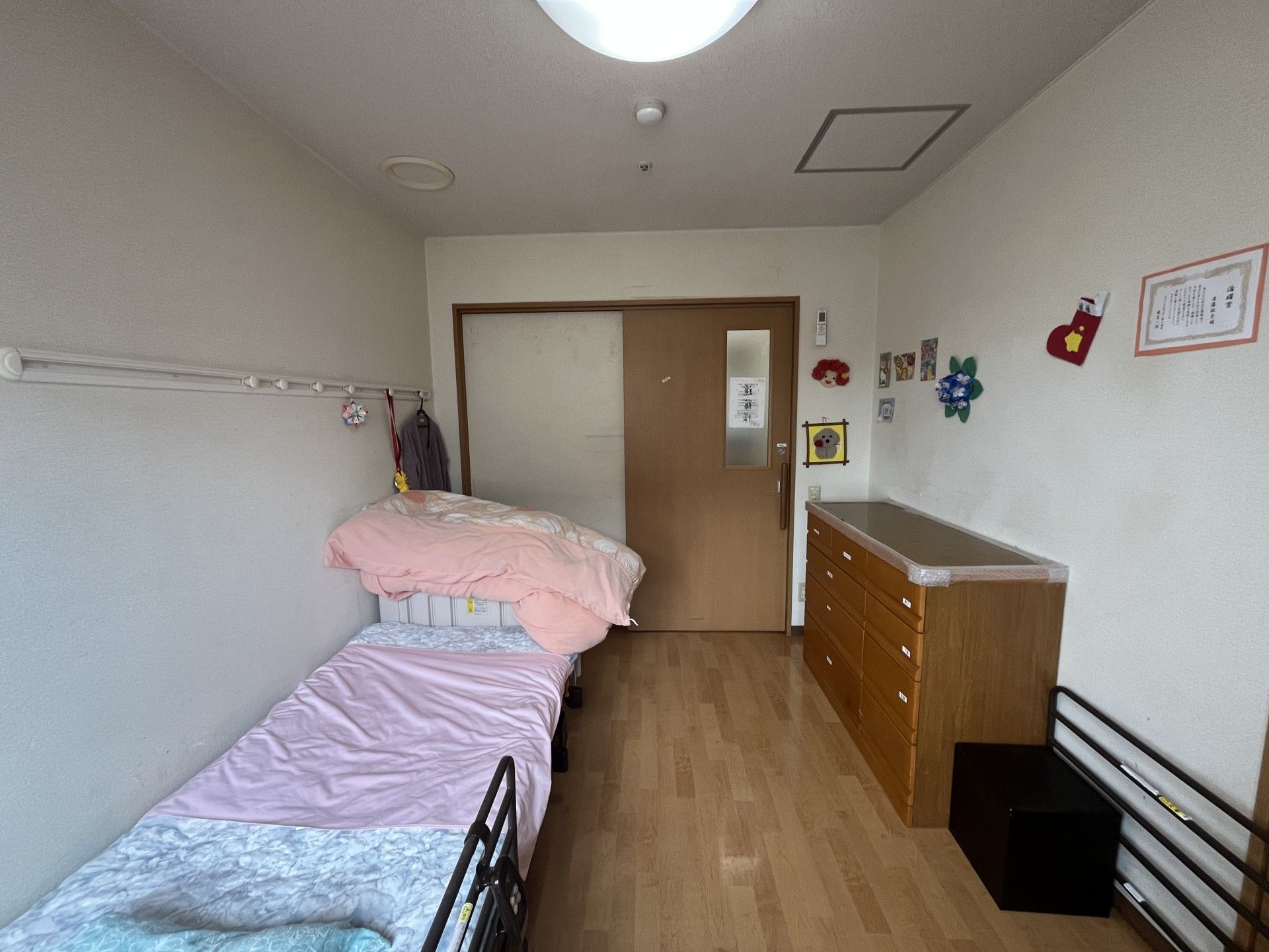 シンプルな個室