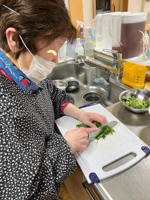 料理活動中の方