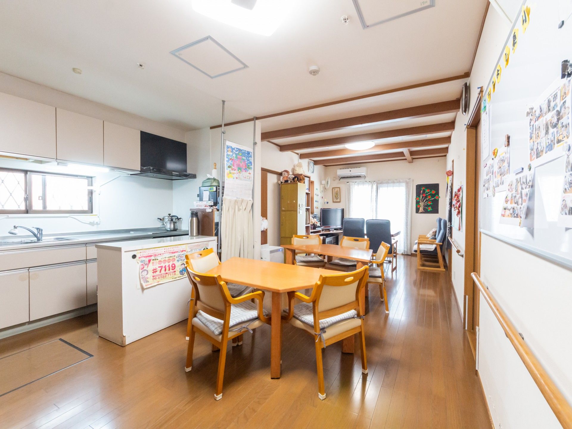 くつろぎの共有スペース