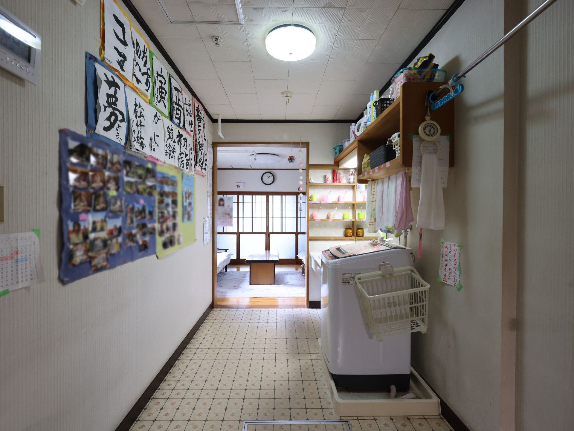 段差のない廊下