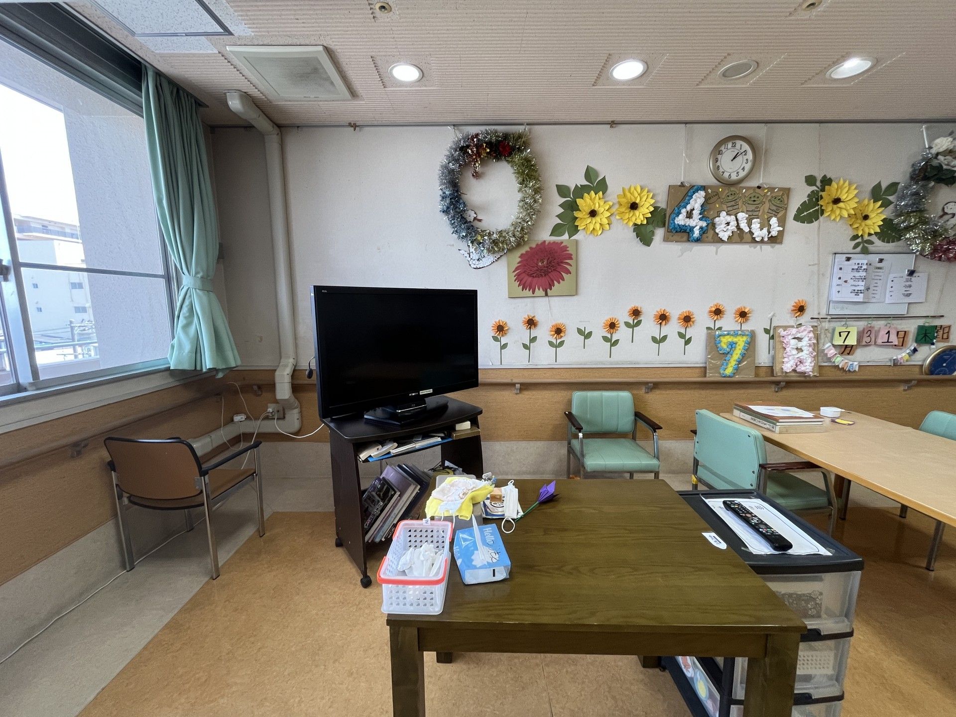 飾り付けが楽しい部屋