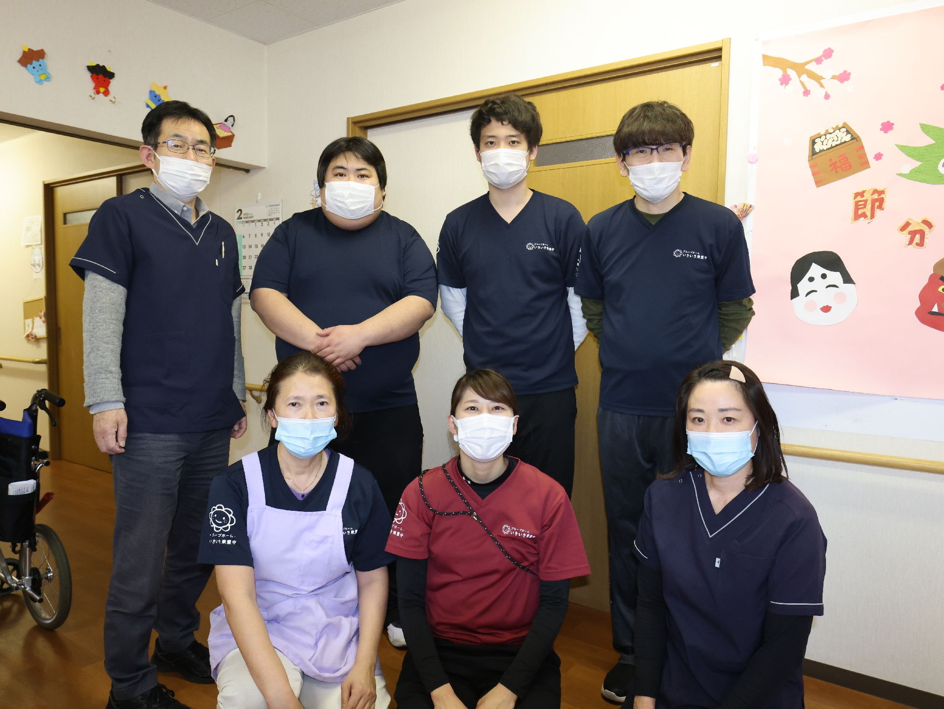 介護施設の作業員
