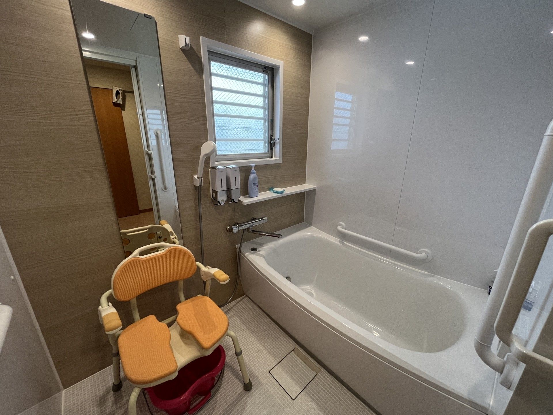 安全な入浴設備