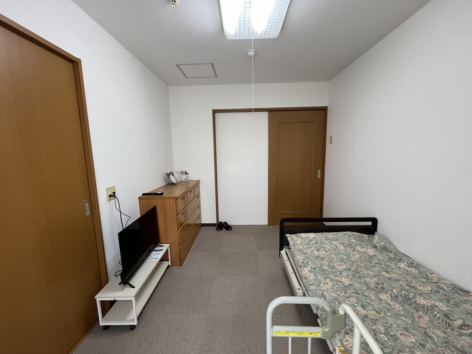 落ち着いた個室の様子