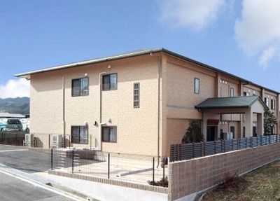 ゆとりある施設外観