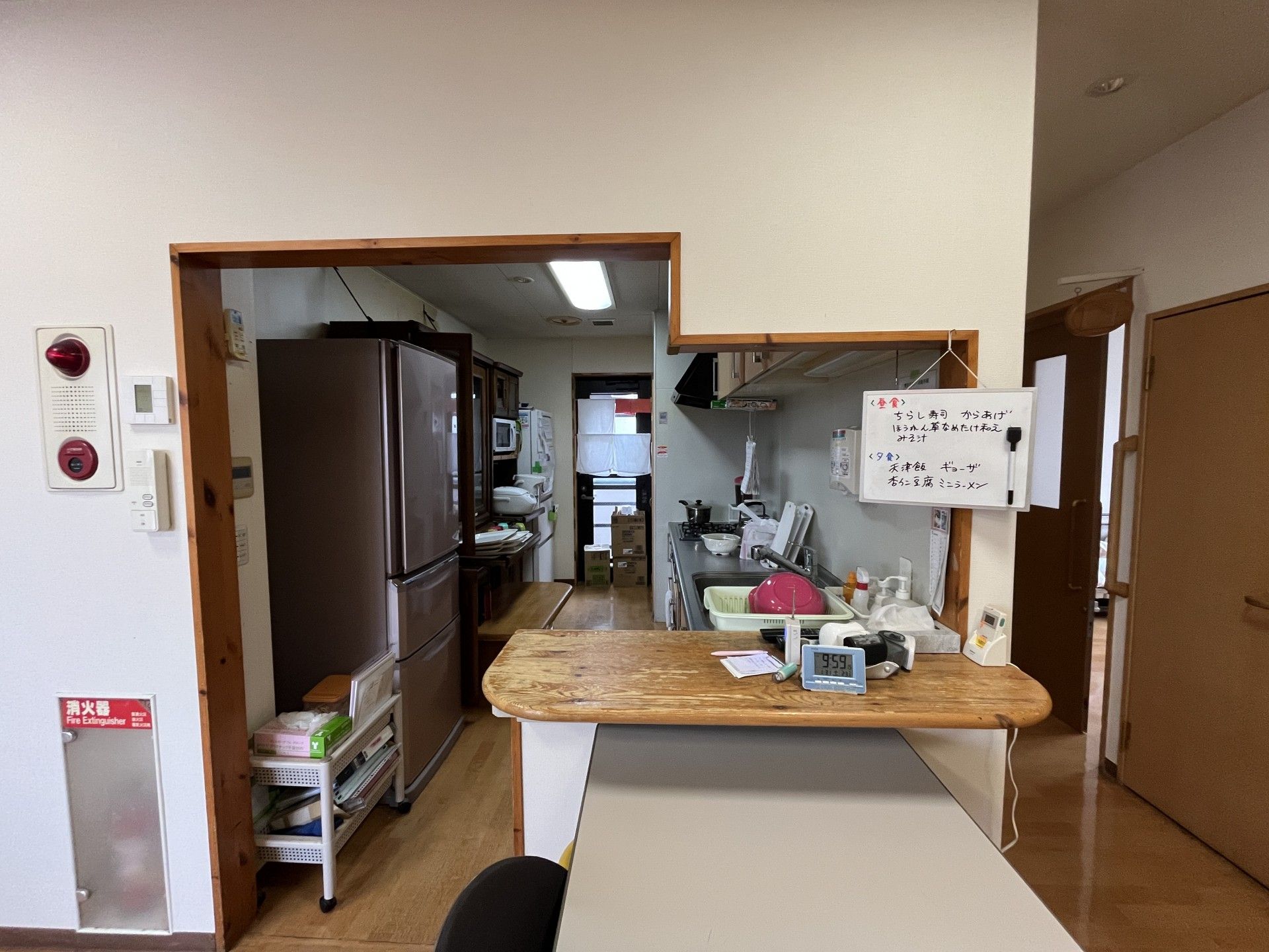 調理が行われる場所