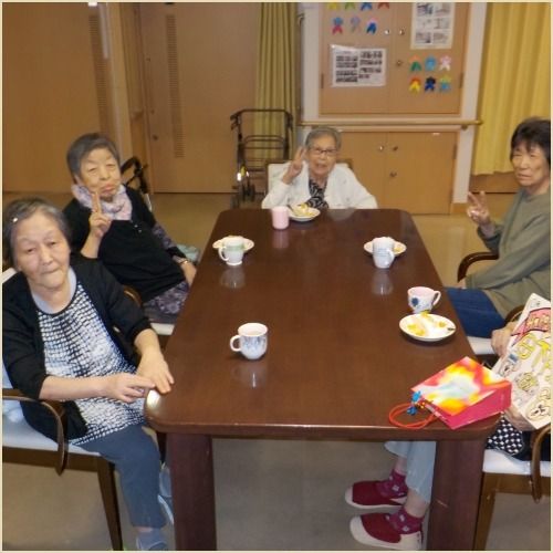 和やかな団らんの場