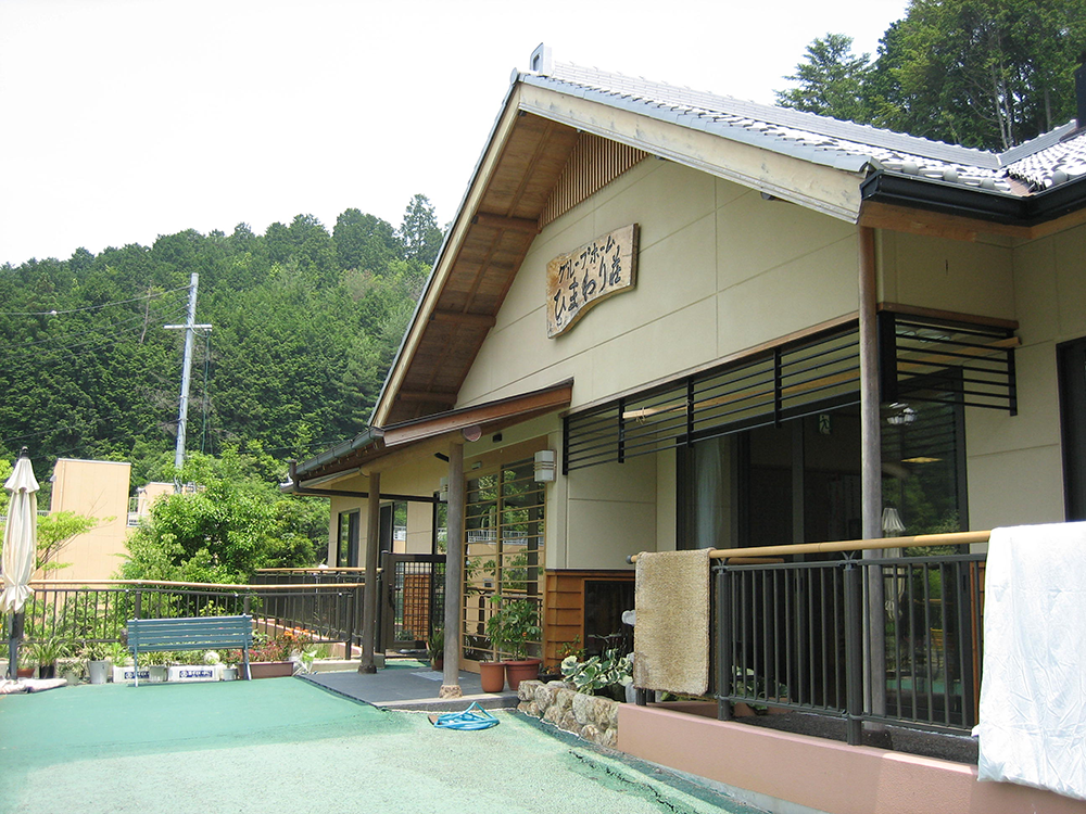 和風の建物の入口