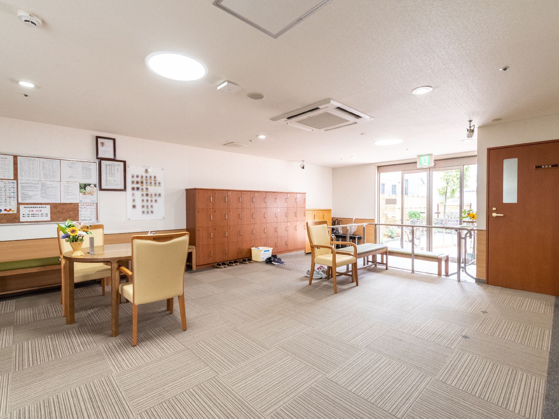 入居者同士でコミュニケーションを取ることが可能な廊下