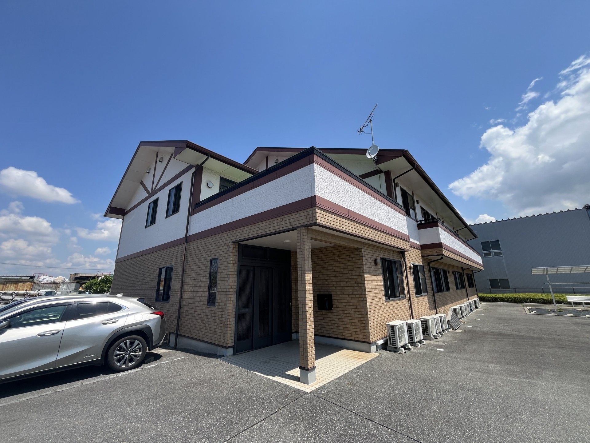 快適な施設の外観