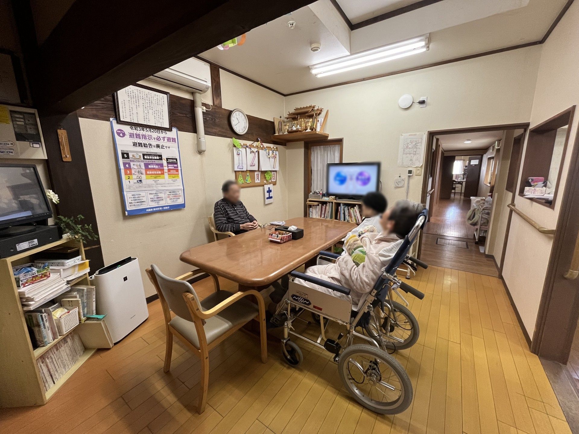 くつろぎの談話スペース