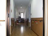 温もりある廊下