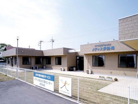 平屋建ての住宅型有料老人ホームの外観