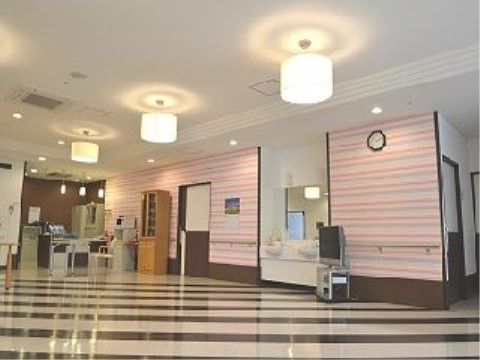 洗面台が設置された共有スペース