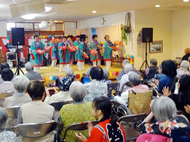 楽しい催しの様子