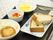 焼いてない食パンが食べやすい。全体的に柔らかめの食事になっているので無理せず完食できるメニューである。