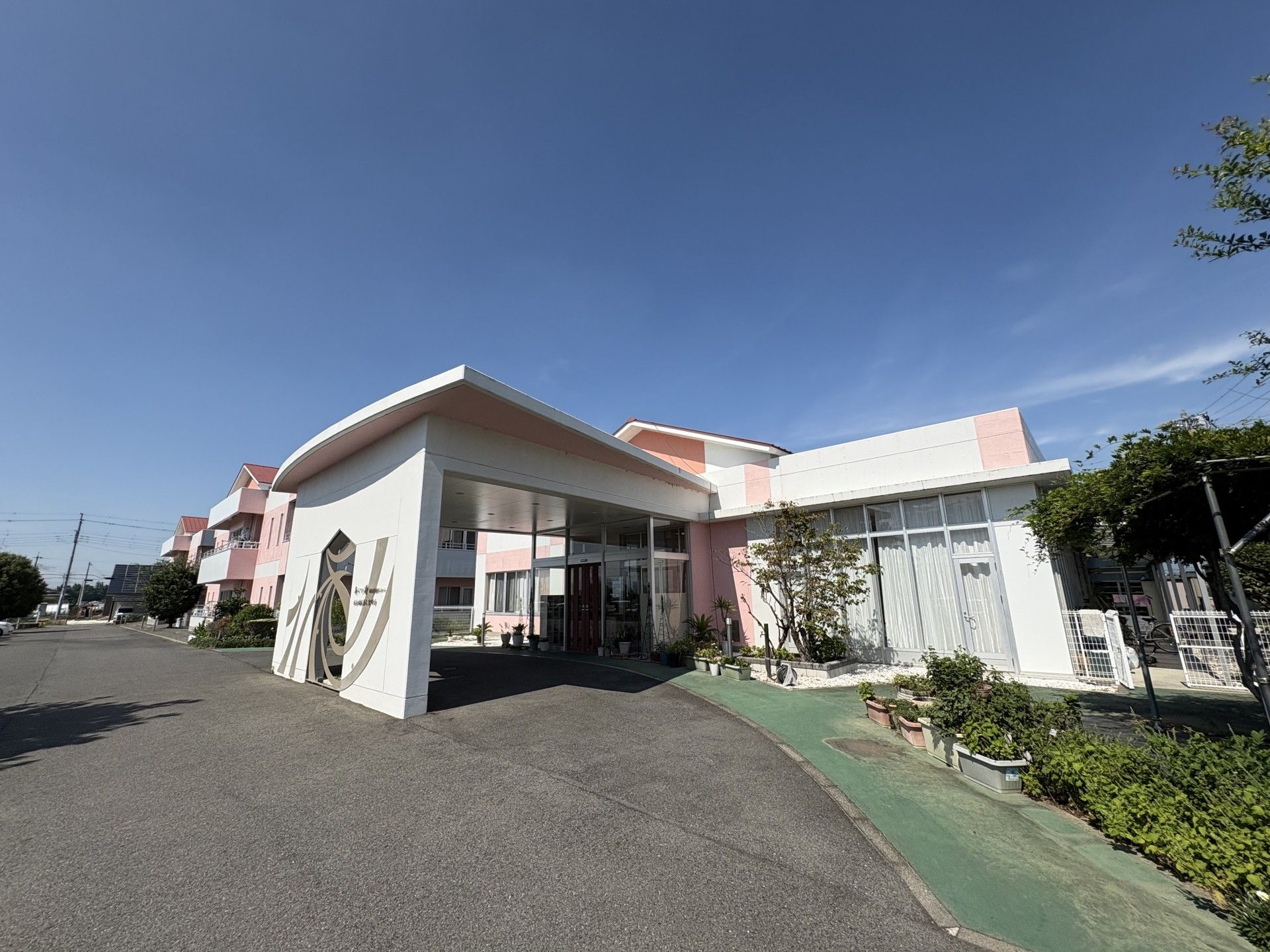 明るいエントランス