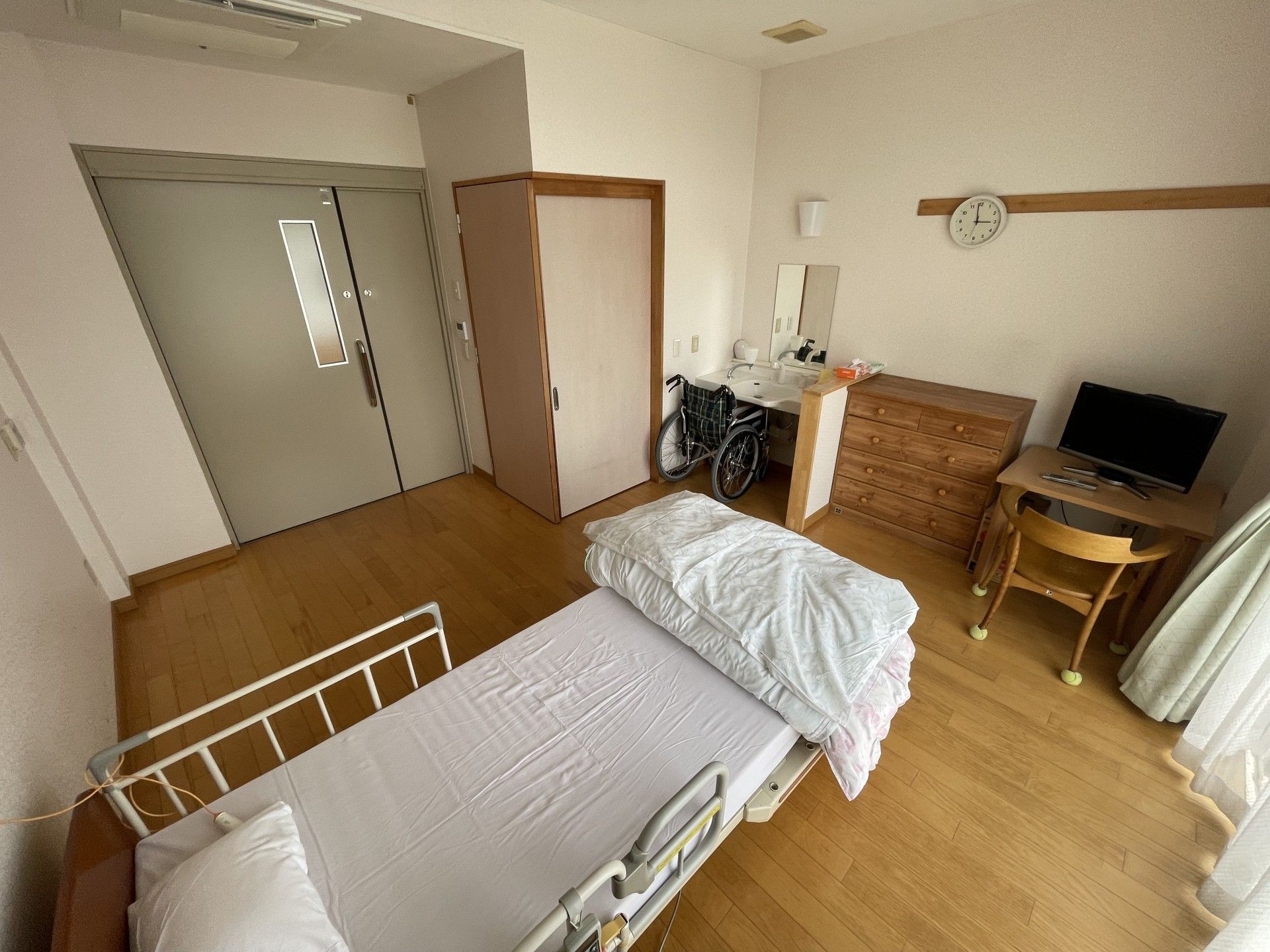 落ち着いた個室の様子