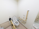 バリアフリーのトイレ設備