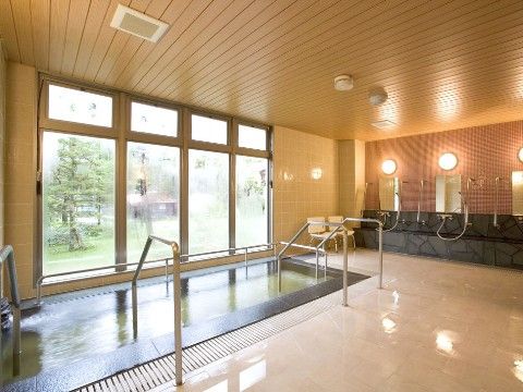 「スマイリングホーム メディス草津」大浴場です。広々とした空間でゆったりおくつろぎ下さい。