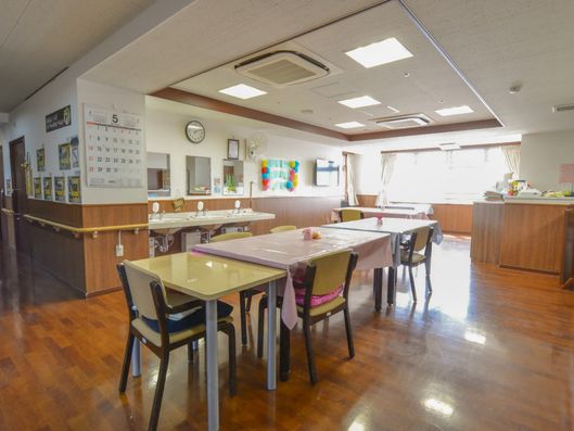 楽しく過ごせる共有スペース