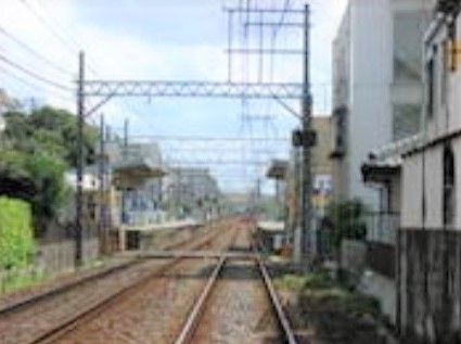 ハートフルニュー幕張の周辺環境。最寄駅から徒歩8分と好立地な環境に位置している。