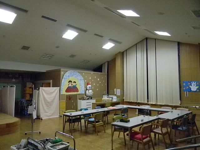 ゆったりとした共有スペース