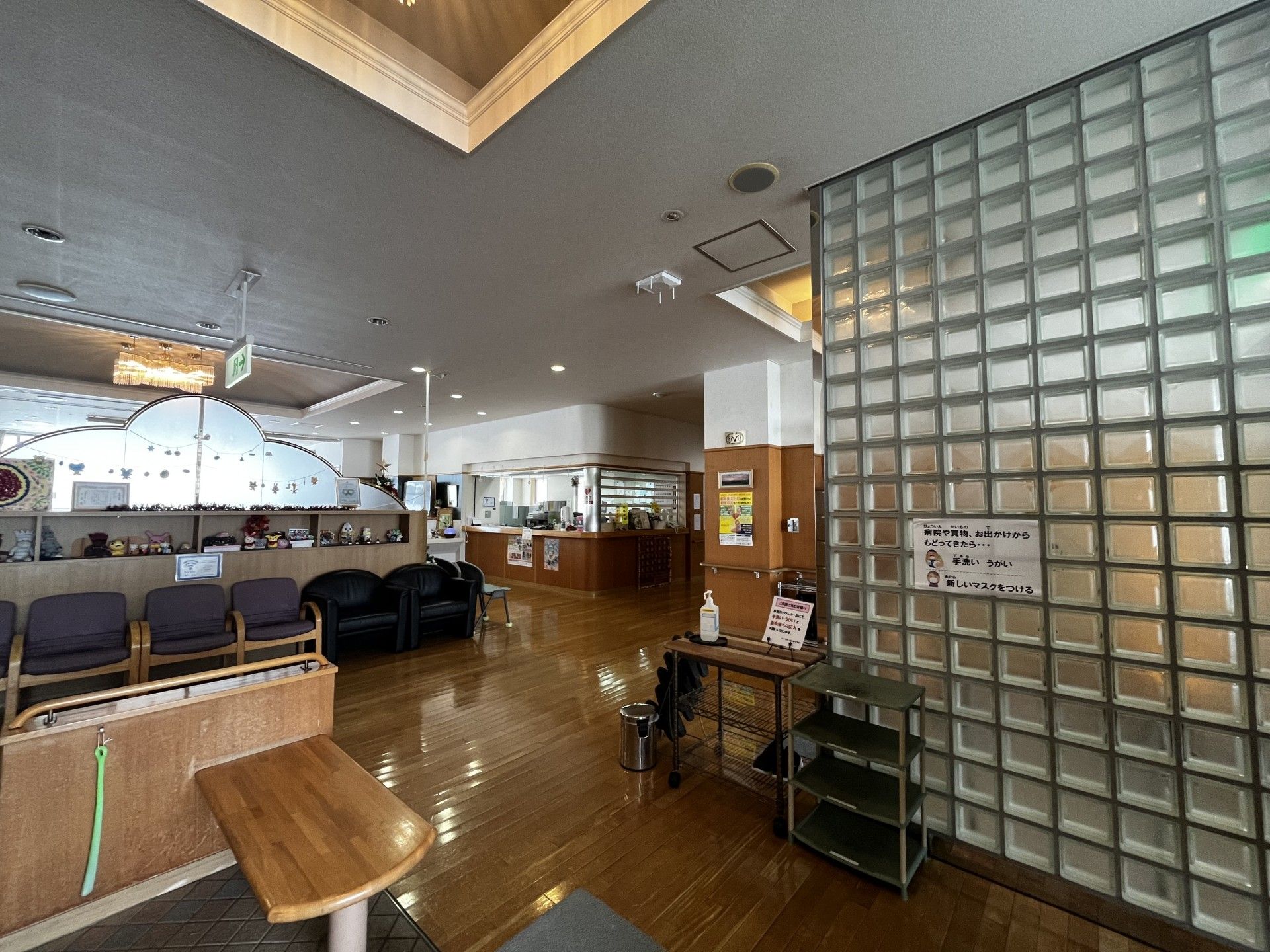 広々としたエントランス