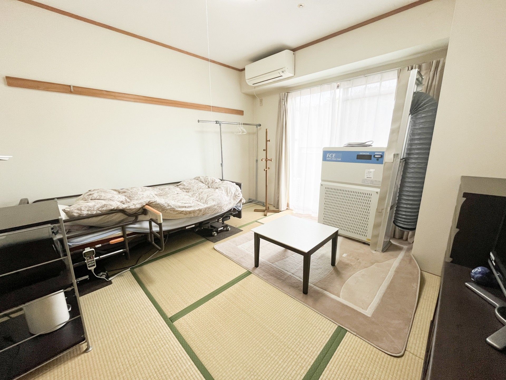 快適な個室の様子