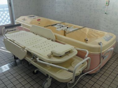 安全設計の浴室
