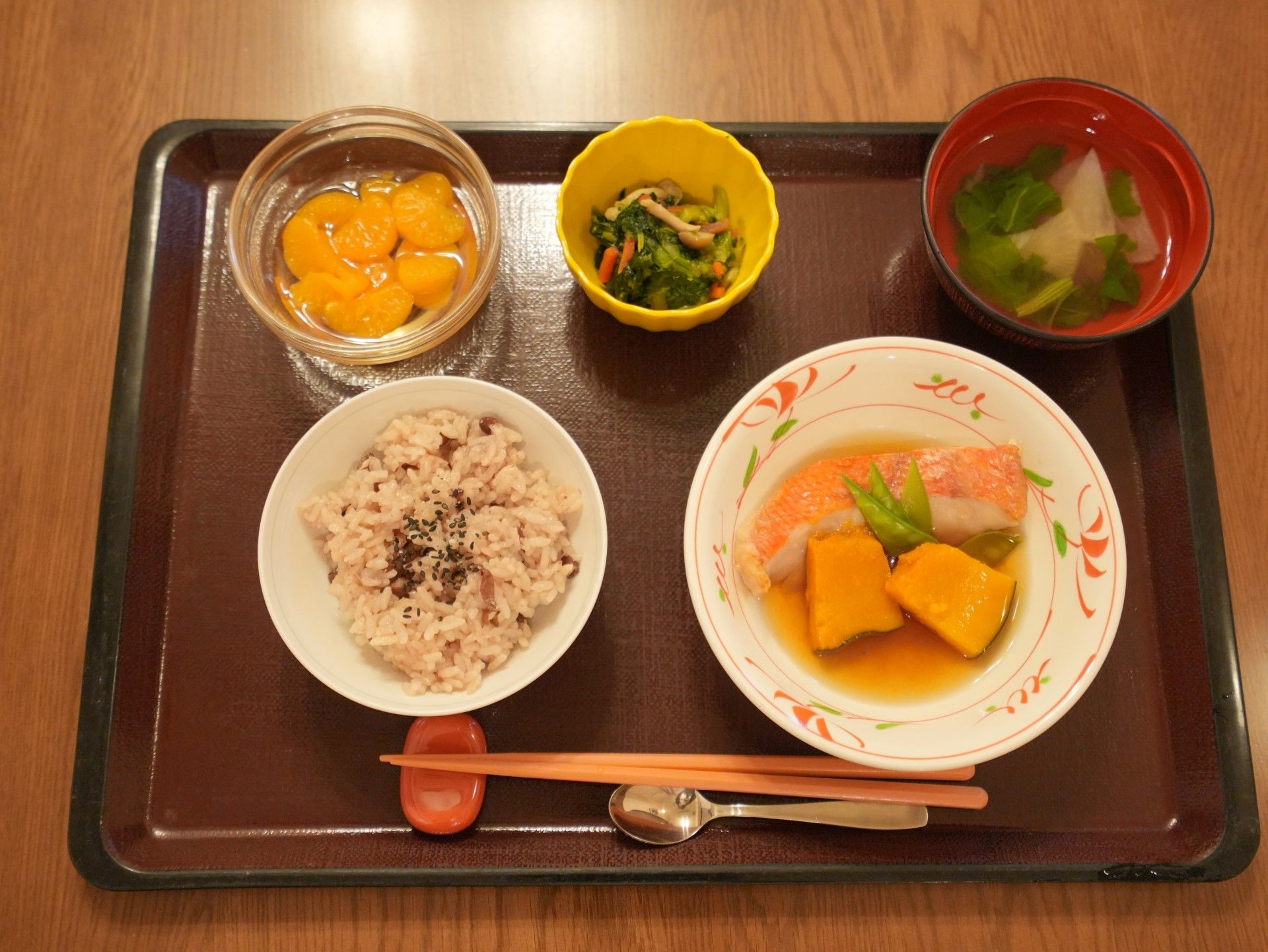 健康的な食事の一例
