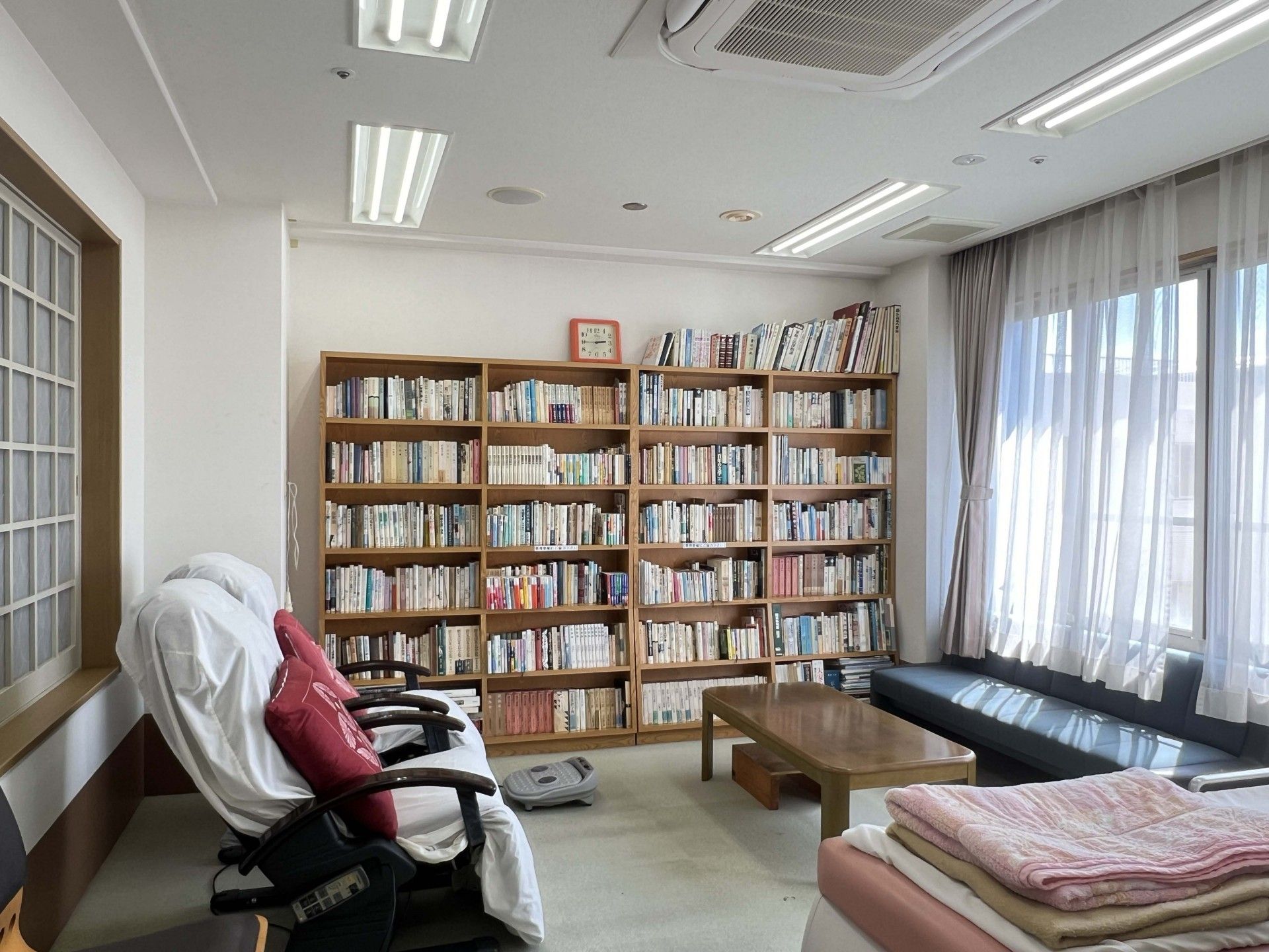 読書が楽しめるリラックス空間