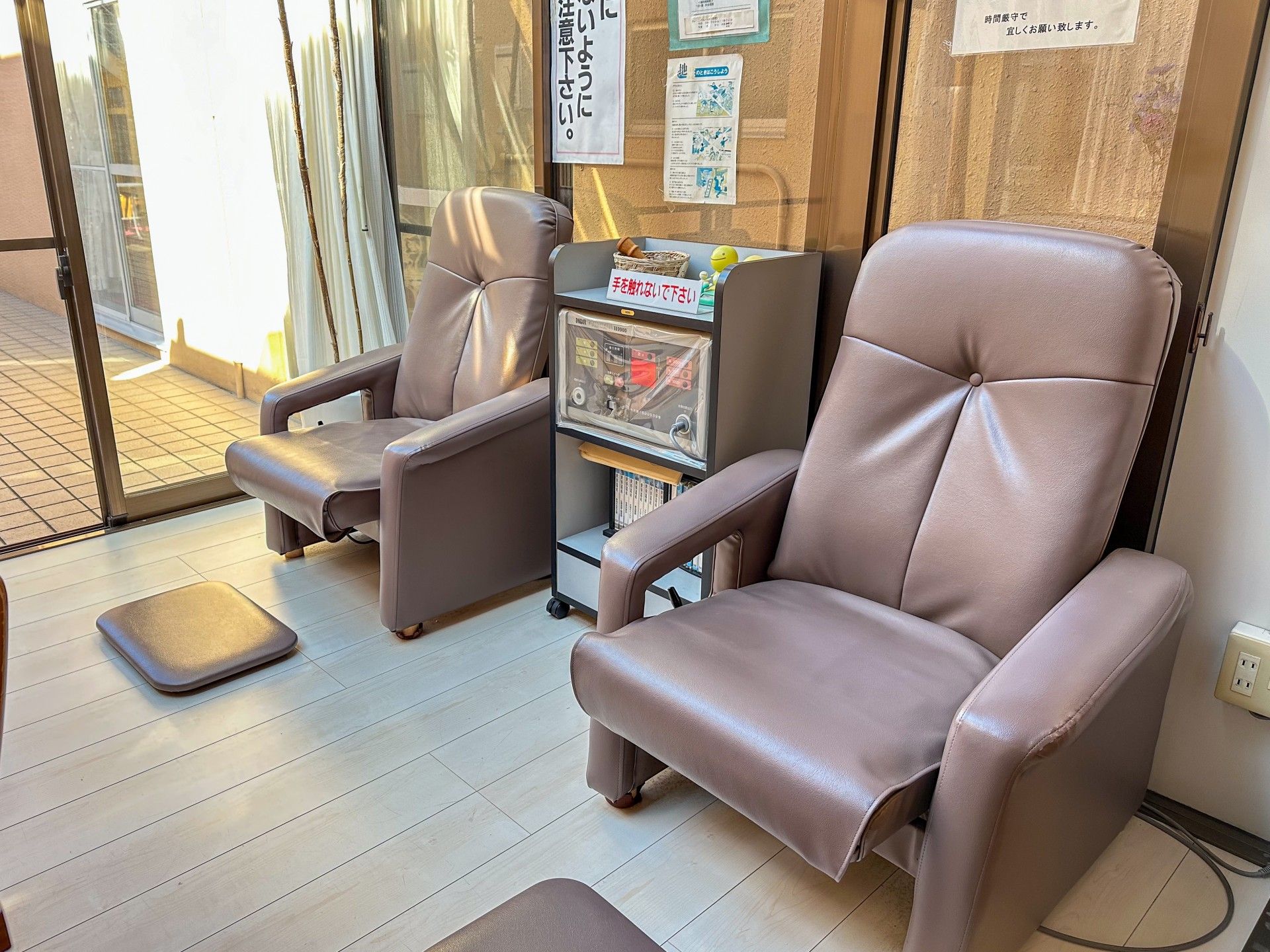 リラックスチェアのある空間