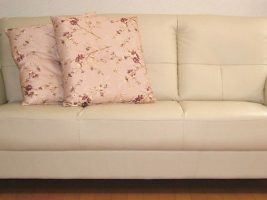 待合室にあるソファ