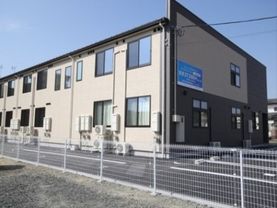 シニアパンション青森・南佃 の外観。しっかりとした、親しみのあるアットホームな雰囲気の施設です。