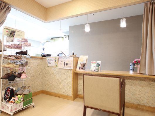 受付カウンター