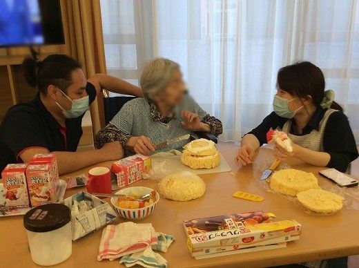 楽しいお菓子作りの時間