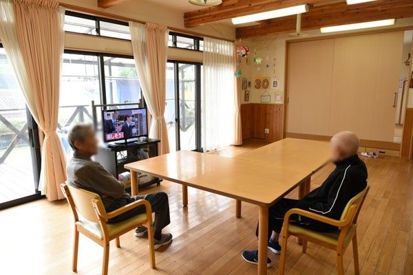 共有スペースでの寛ぎ時間
