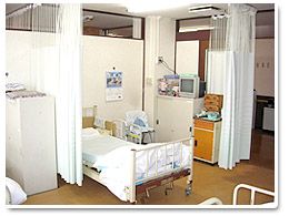 快適な個室の様子