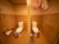 手すりを備えたトイレ