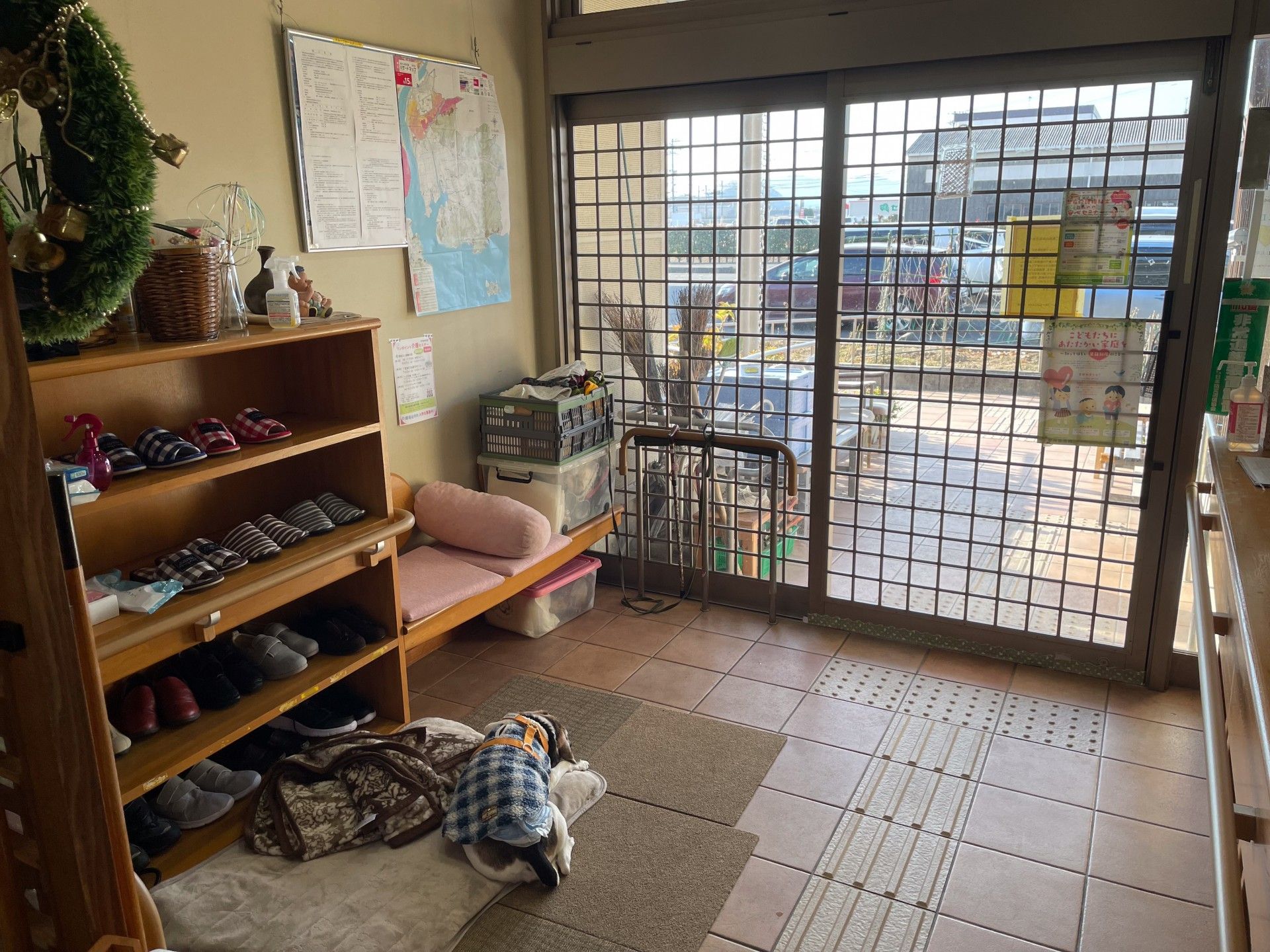 玄関の様子