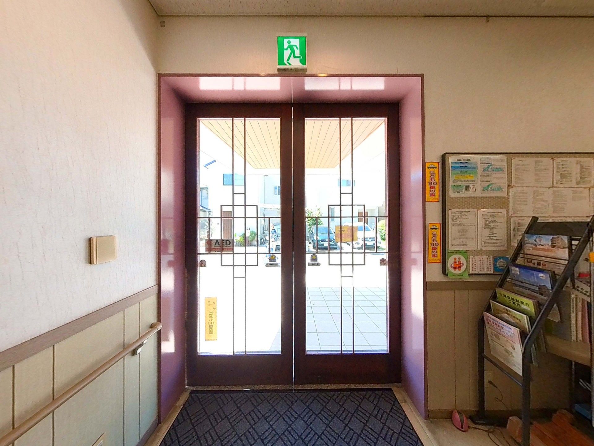 出入りしやすい玄関口