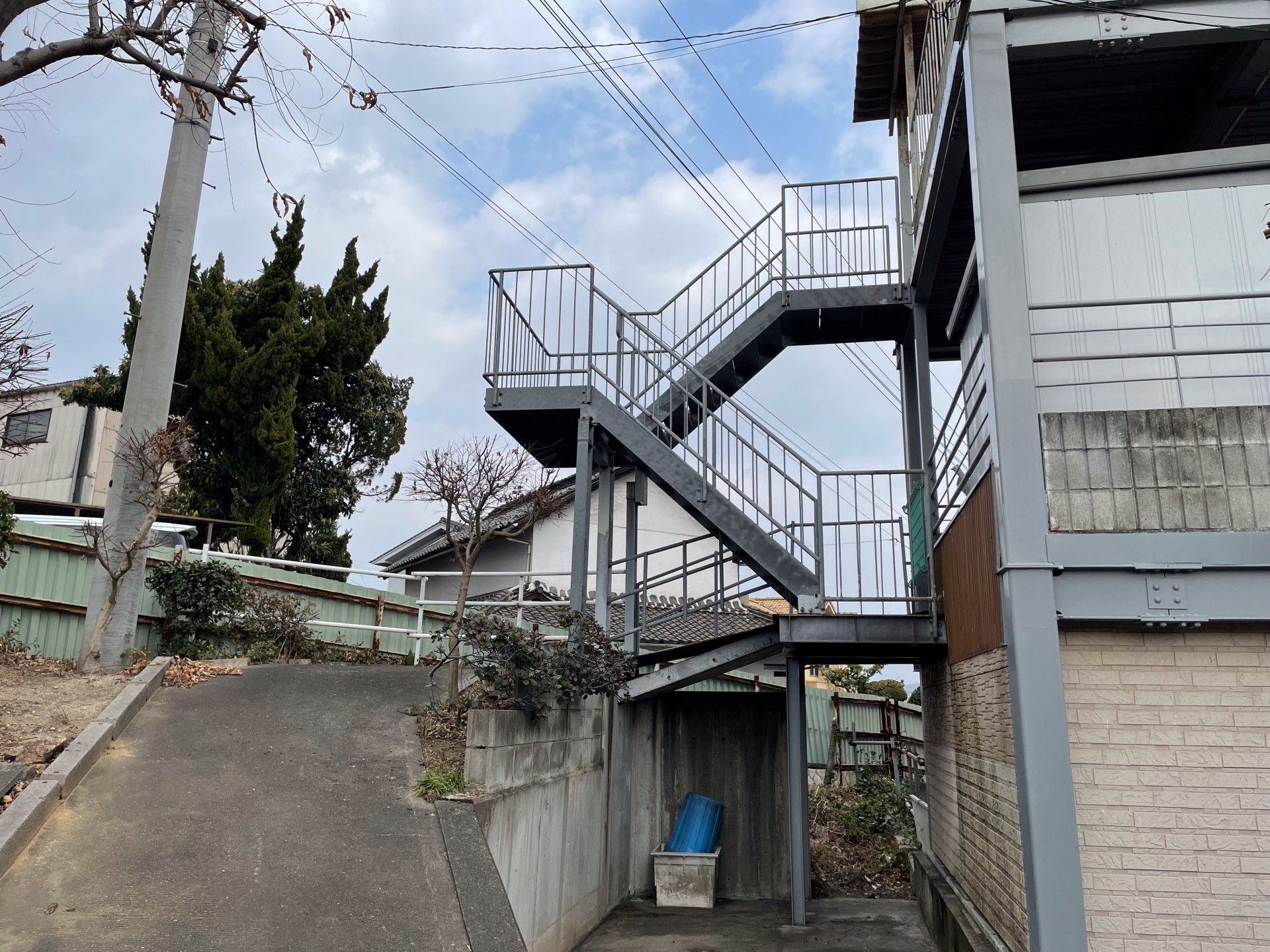 外階段